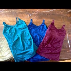 Lot of 3 Nursing Camisoles Size M